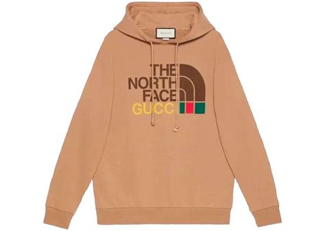 buy gucci north face|gucci north face hoodie brown.